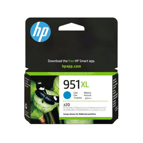 Cartouche Jet d'encre de Marque HP CN046AE N°951XL Cyan (1500 copies)