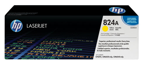 Cartouche Laser de Marque HP CB382A (HP824) YELLOW (21000 copies)