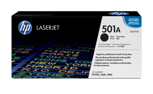 Cartouche Laser de marque HP Q6470A Noir 6000 copies