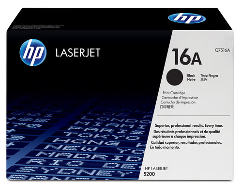 Cartouche Laser de marque HP Q7516A Noir 12 000 copies