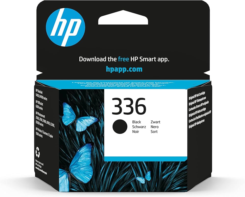 Cartouche Jet d'encre de Marque HP N°336 (C9362AE) Noir (220 pages, 5ml)