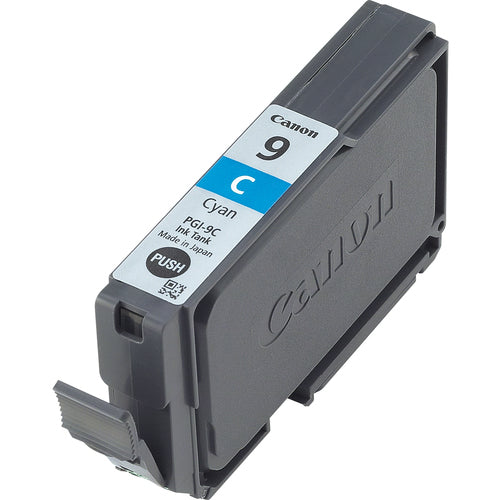 Cartouche Jet d'encre de Marque Canon PGI-9C (1035B001) Cyan (env. 1600 pages / 560 photos standards)