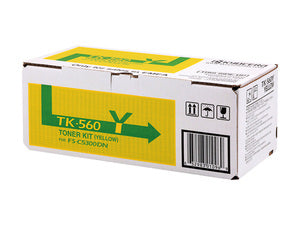 Cartouche Laser de Marque Kyocera TK-560Y (10 000 pages) Jaune