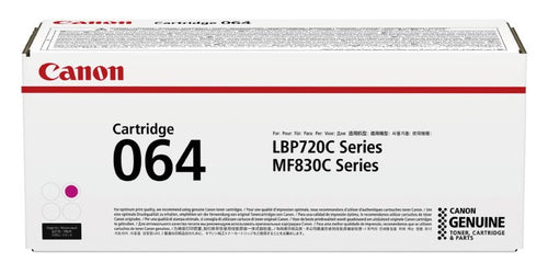 Cartouche Laser de Marque Canon 4933C001 / 064 M - Toner Magenta  - 5000  copies à 5%
