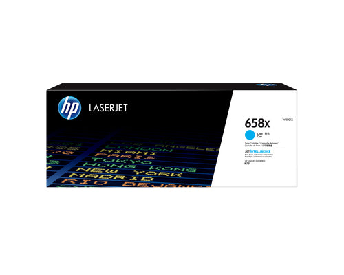 Toner d'origine HP W2001X / 658X - cyan