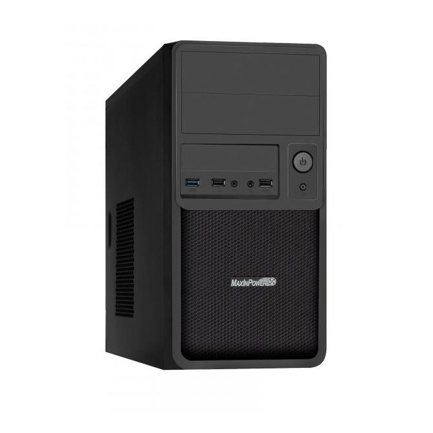 Boitier Tour Micro ATX MaxInPower Smart BM1080 + Alimentation 480W (Noir)
