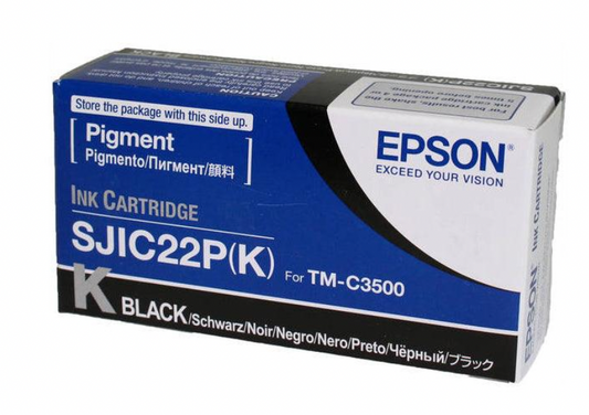 Cartouche d'encre Marque Epson C33S020601 (SJIC22PK) - Noir