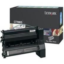 Cartouche Laser de Marque Lexmark C7700KS Noir  (6000 pages)