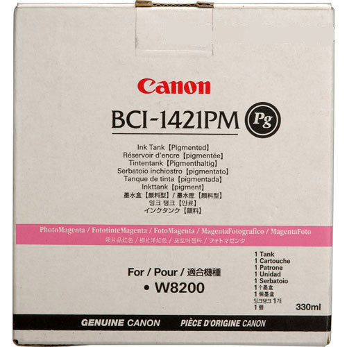 Cartouche Jet d'encre de Marque Canon BCI-1421PM (8372A001) (330ml) Photo Magenta encre pigmenté résistant aux UV