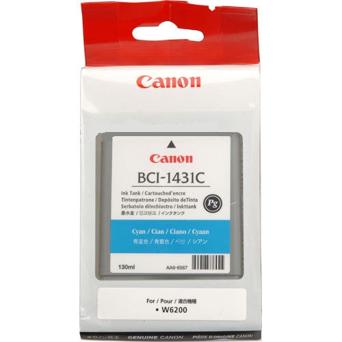 Cartouche Jet d'encre de Marque Canon BCI-1431C (8970A001) Cyan (130ml)