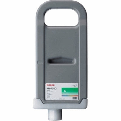 Cartouche Jet d'encre de Marque Canon (PFI-704G) (3868B005) VERT Haute Capacité (700 ml)