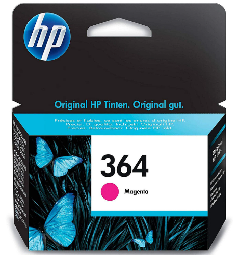Cartouche Jet d'encre de Marque HP CB319 N°364 Magenta (300 pages)