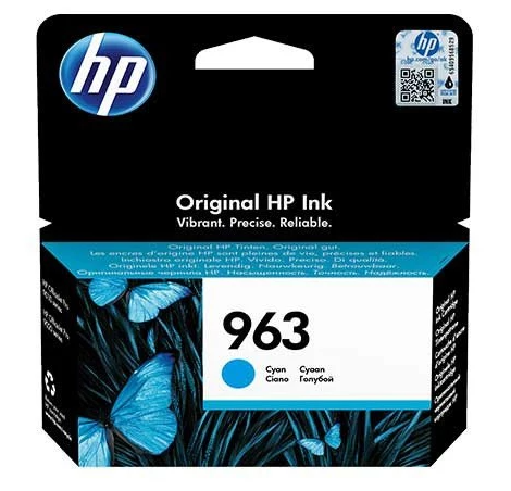 Cartouche jet d'encre de Marque HP 3JAE23AE N°963 Cyan (700 pages)