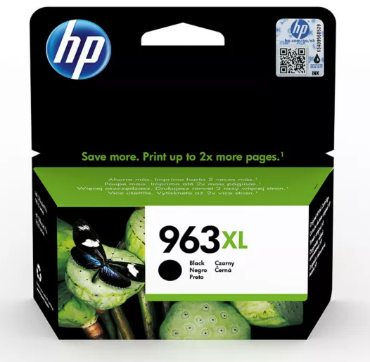 Cartouche jet d'encre de Marque HP 3JAE30AE N°963XL Noir (2 000 pages)