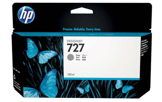 Cartouche Jet d'encre de Marque HP 727 (C1Q11AE) Noir Mat (69ml)
