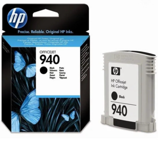 Cartouche Jet d'encre de Marque HP C4902AE N°940 Black Capacité StAEndAErd (22ml / 1000 pages)