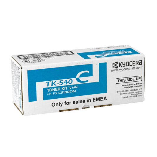 Cartouche Laser de Marque Kyocera TK-540C - Cyan (4000 pages)