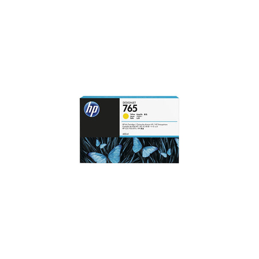 Cartouche Jet d'encre de Marque HP F9J50AE 765 Jaune (400ml)