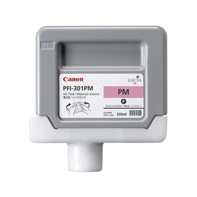 Cartouche Jet d'encre de Marque Canon PFI-301PM (1491B001) Pigment Photo Magenta (330 ml)