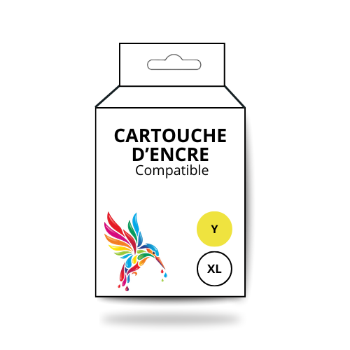 Cartouche compatible HP CZ112AE / 655 - jaune