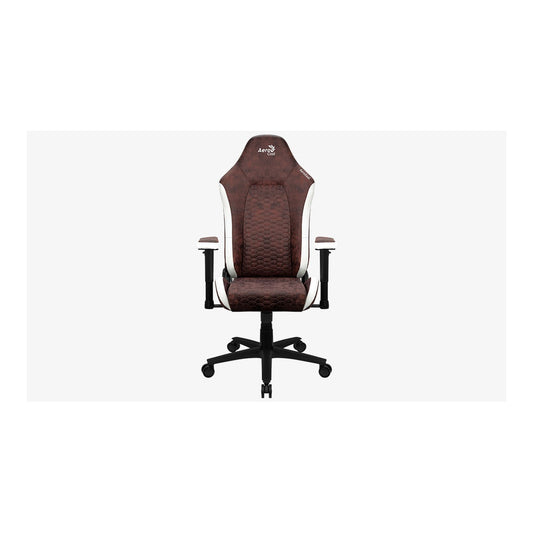 Fauteuil Aerocool Crown AeroSuede (Marron/Blanc)