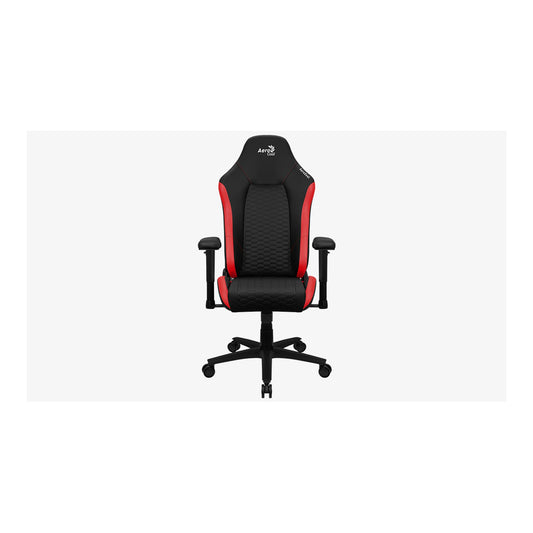 Fauteuil Gamer Aerocool Crown Leatherette (Noir/Rouge)