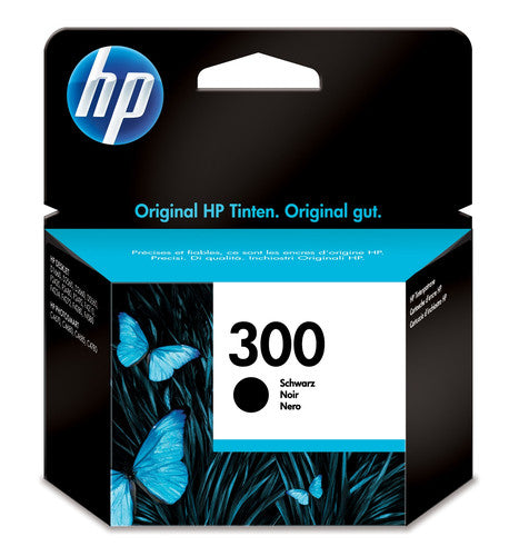 Cartouche Jet d'encre de Marque HP N°300 (CC640AE) Noir Petite Capacité (4ml) (200 pages, A4)