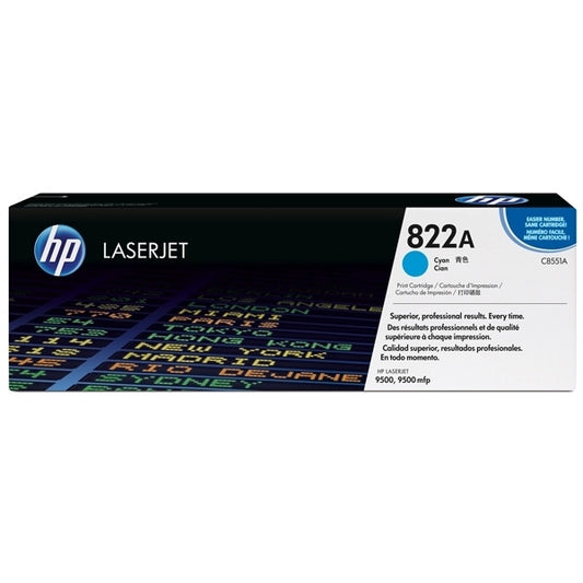 Cartouche Laser de Marque HP C8551A Cyan (25 000 copies)