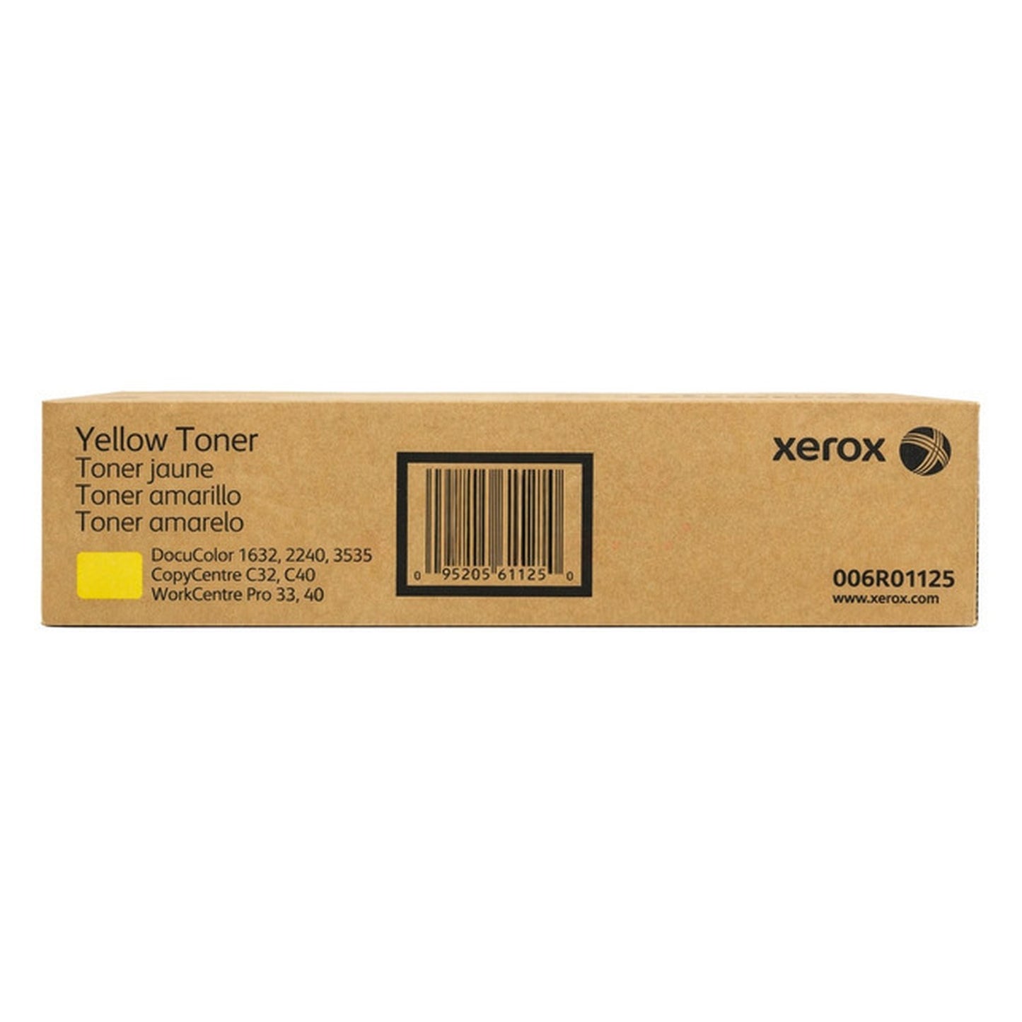 Toner d'origine Xerox 006R01125 - jaune