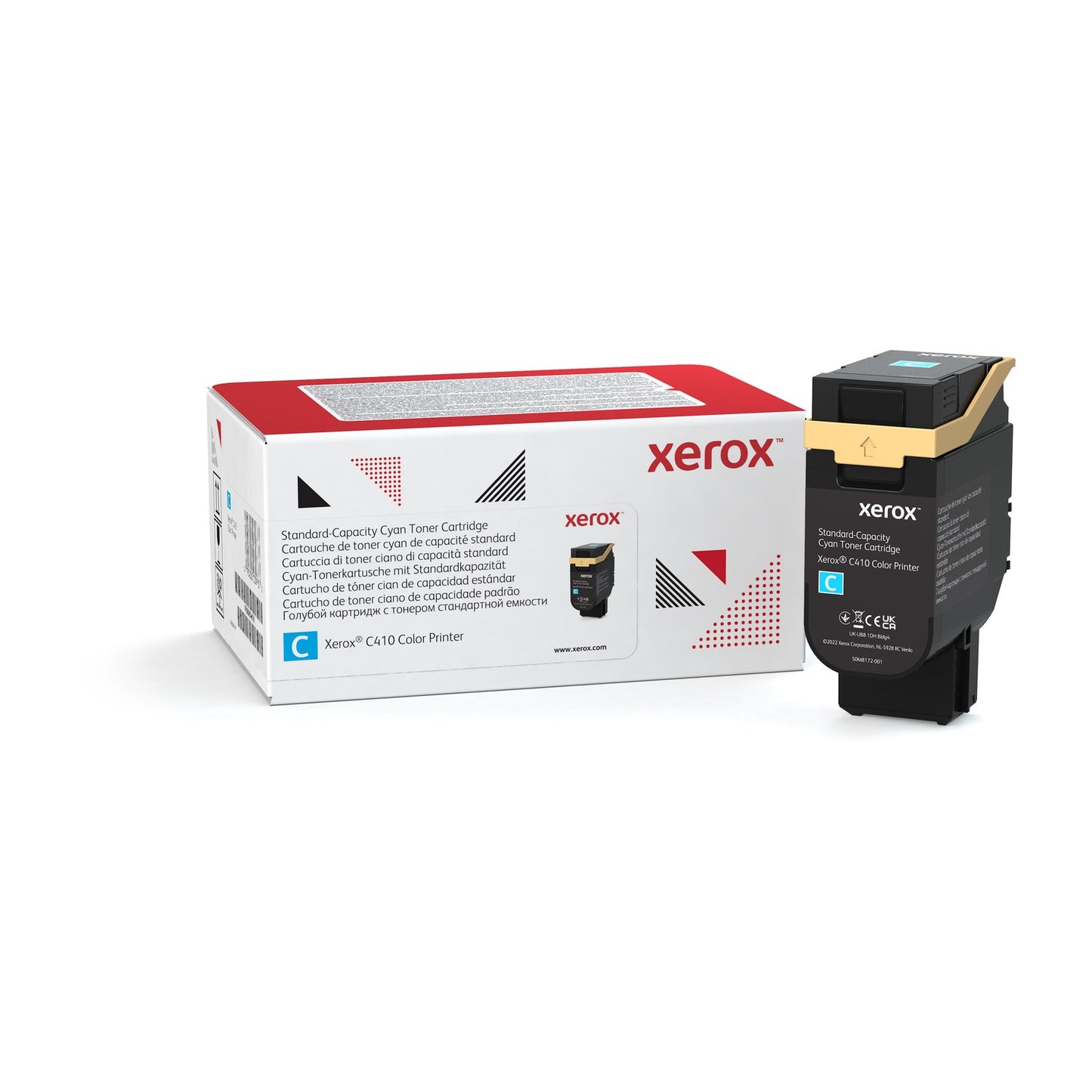 Toner d'origine Xerox 006R04678 - cyan