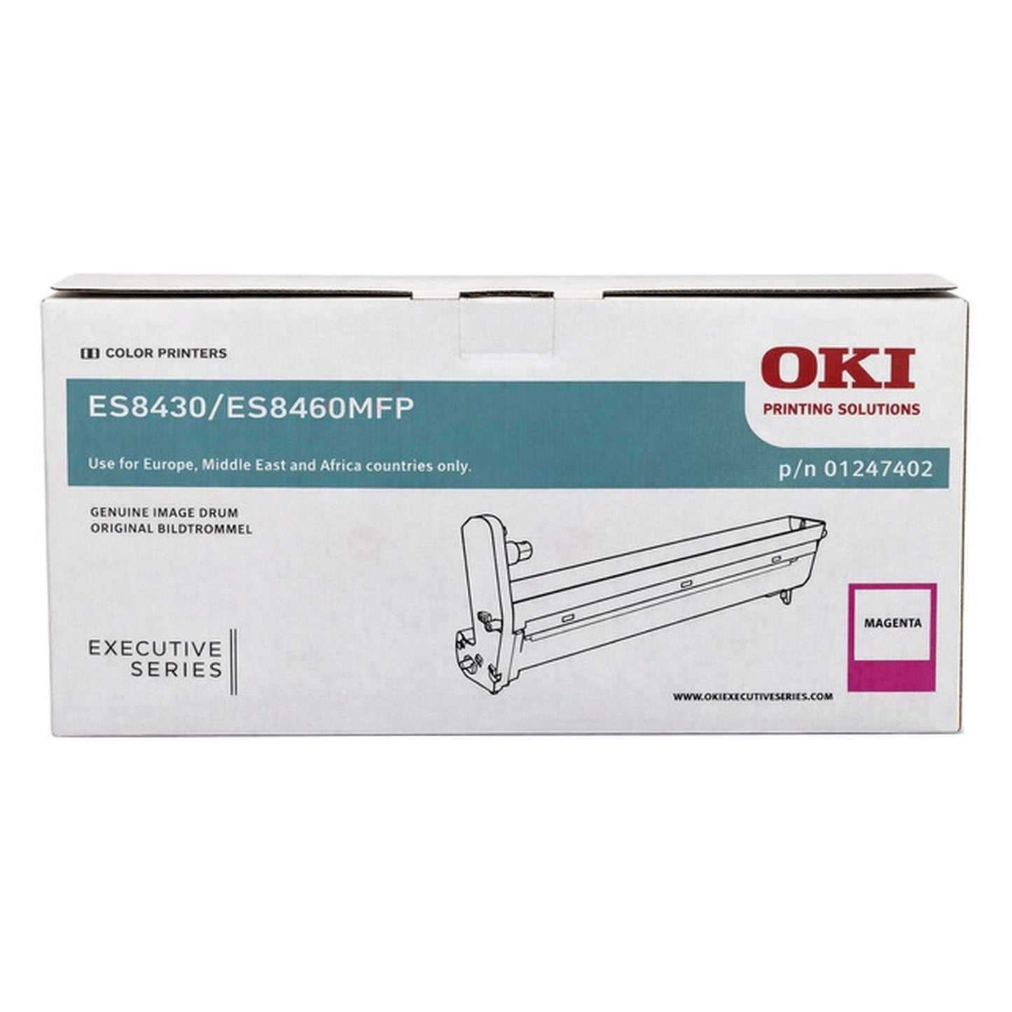 Tambour d'origine OKI 01247402 - magenta