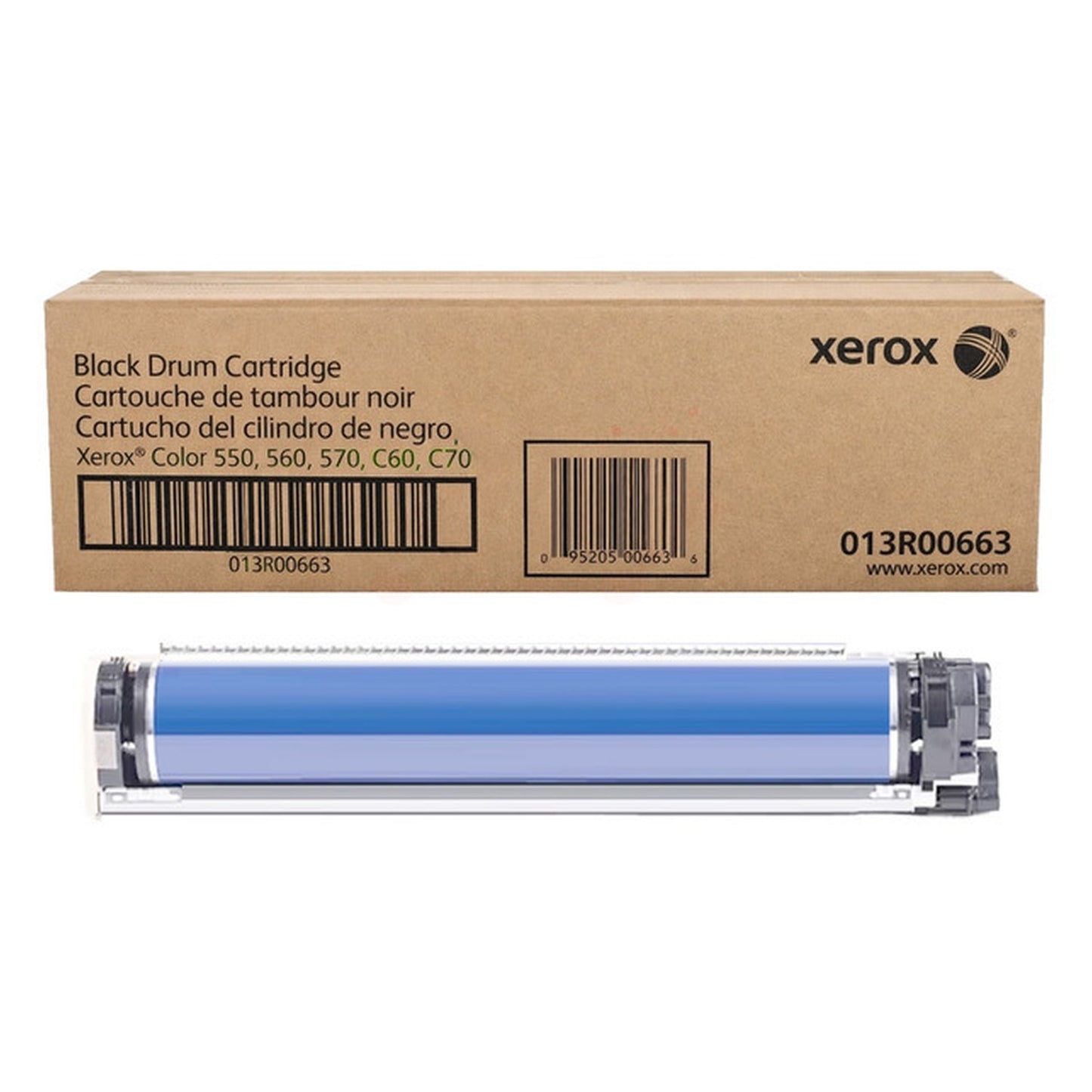 Tambour d'origine Xerox 013R00663 - noir