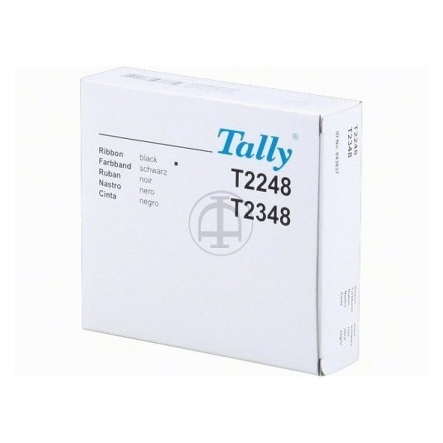 Ruban d'origine Tally Genicom 043837 - noir