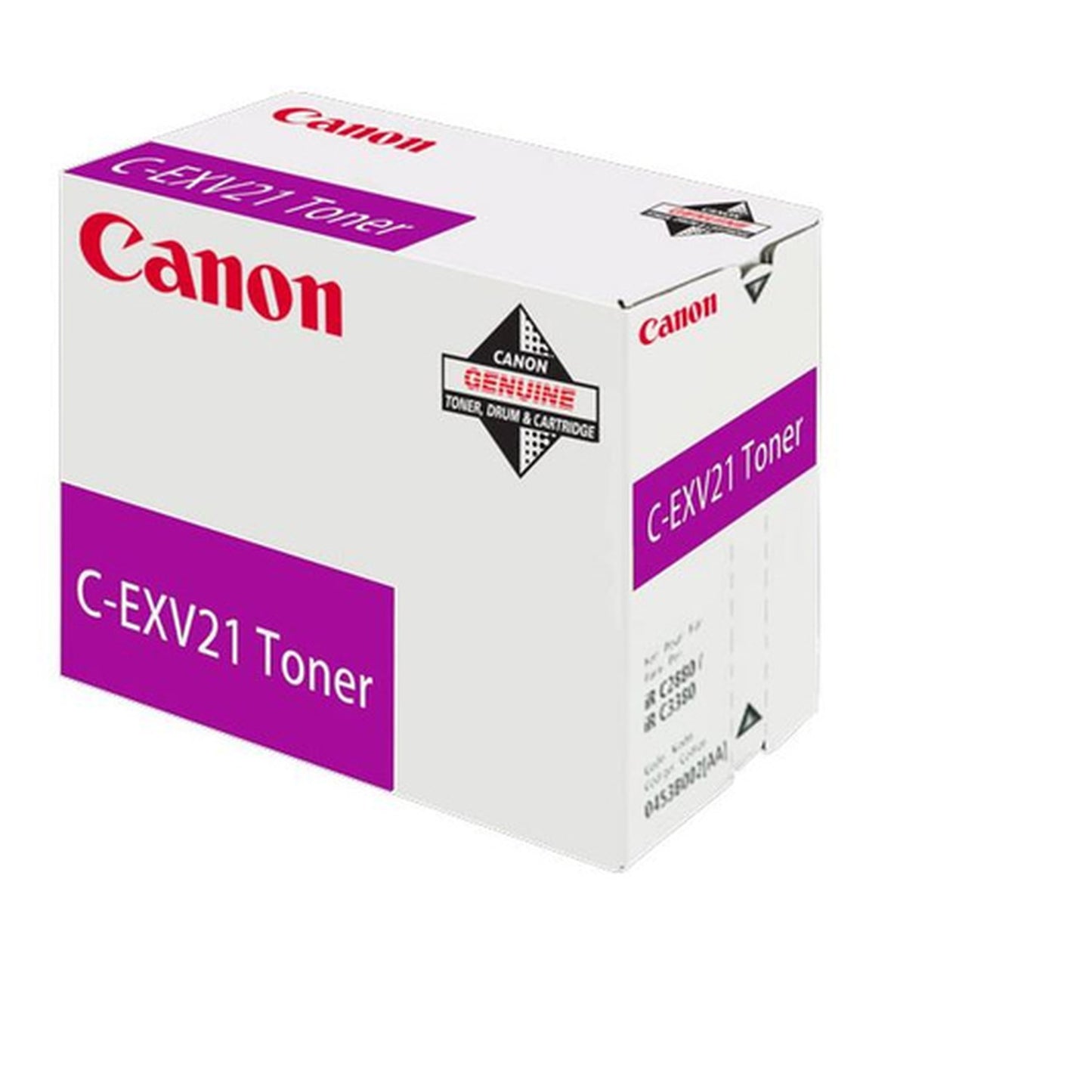 Toner d'origine Canon 0454B002 / C-EXV 21 - magenta