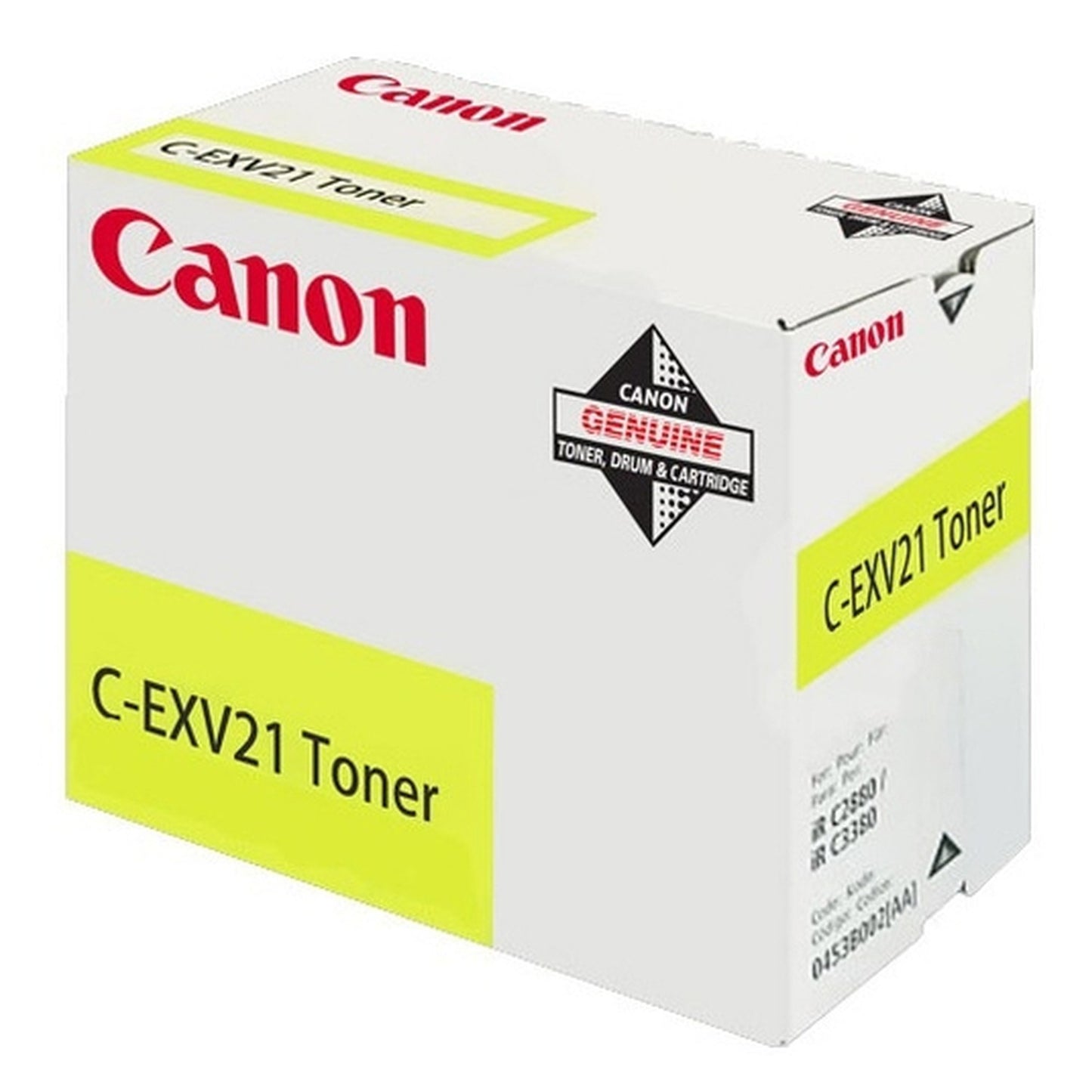 Toner d'origine Canon 0455B002 / C-EXV 21 - jaune