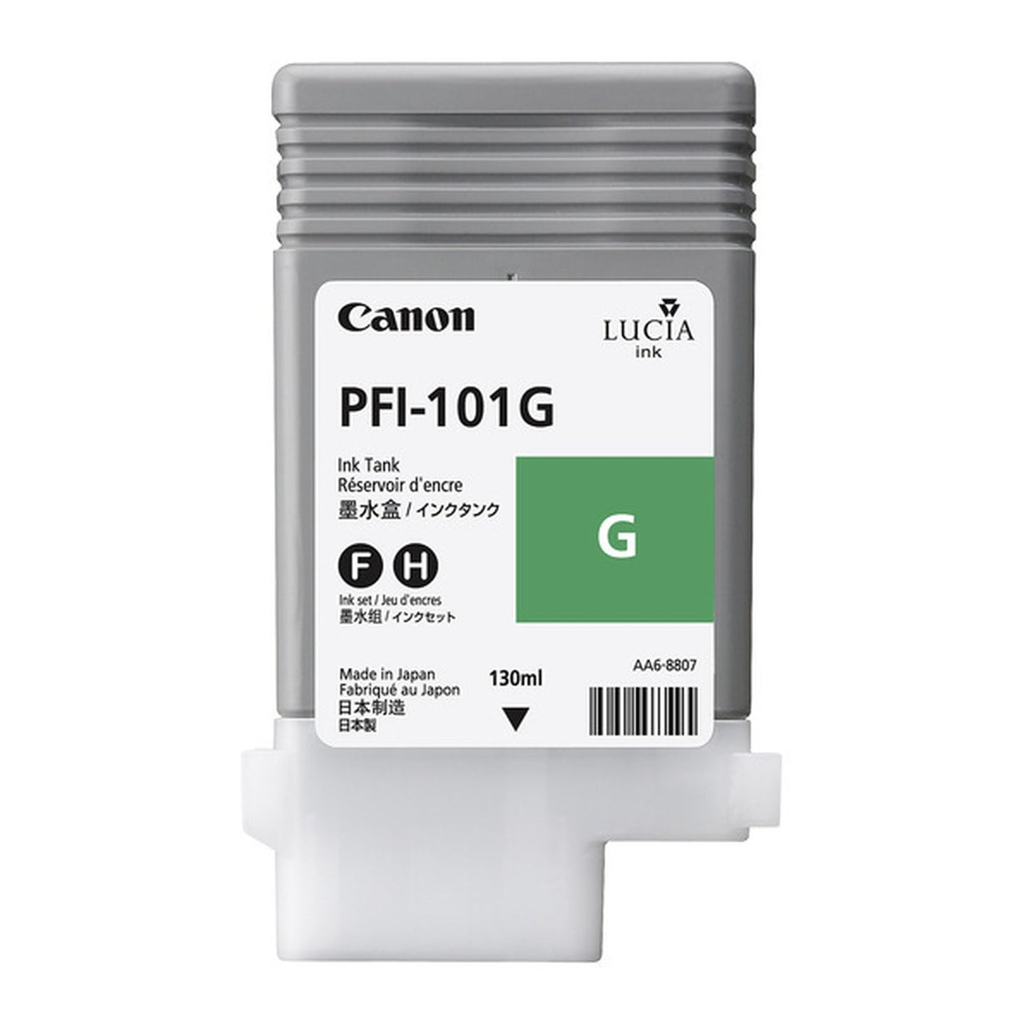 Cartouche Jet d'encre de Marque Canon PFI-101V (0890B001)VERT (130ml)