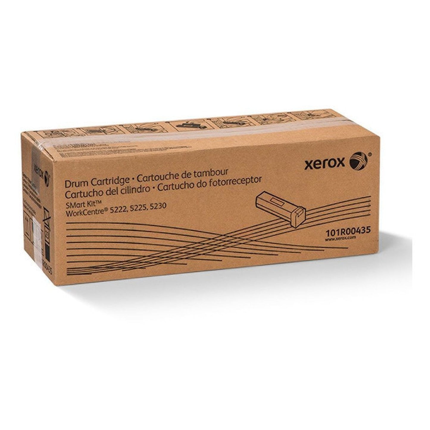 Cartouche Laser Compatible pour XEROX 101R00435 Noir (80000pages)