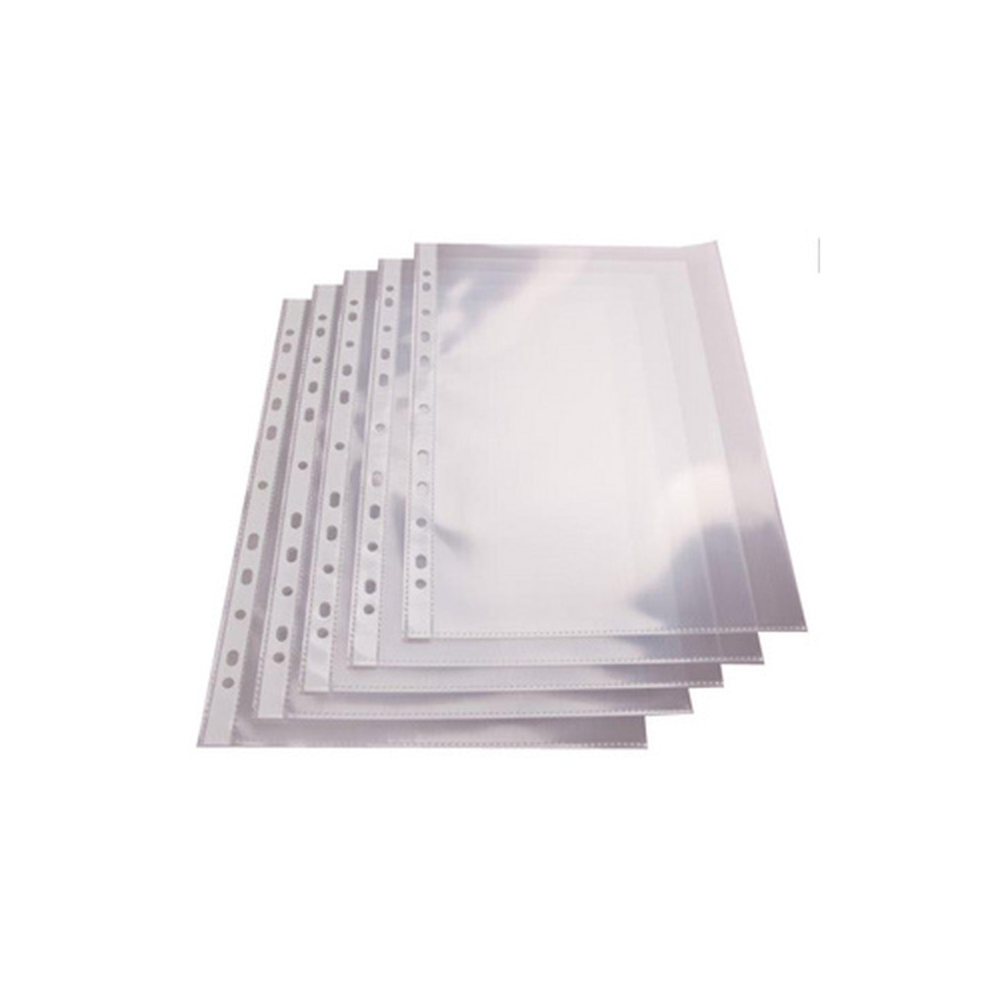 proOFFICE Pochette perforée, A4, PP, 70 microns, transparent