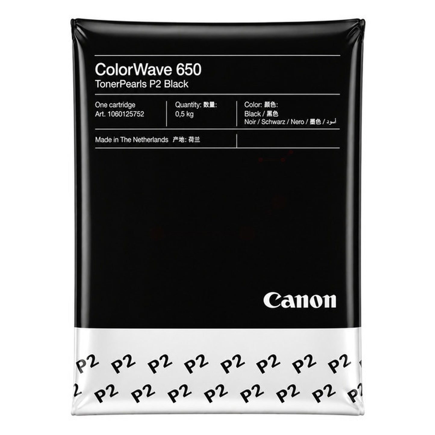 Toner d'origine OCE 1060125752 / P2 - noir