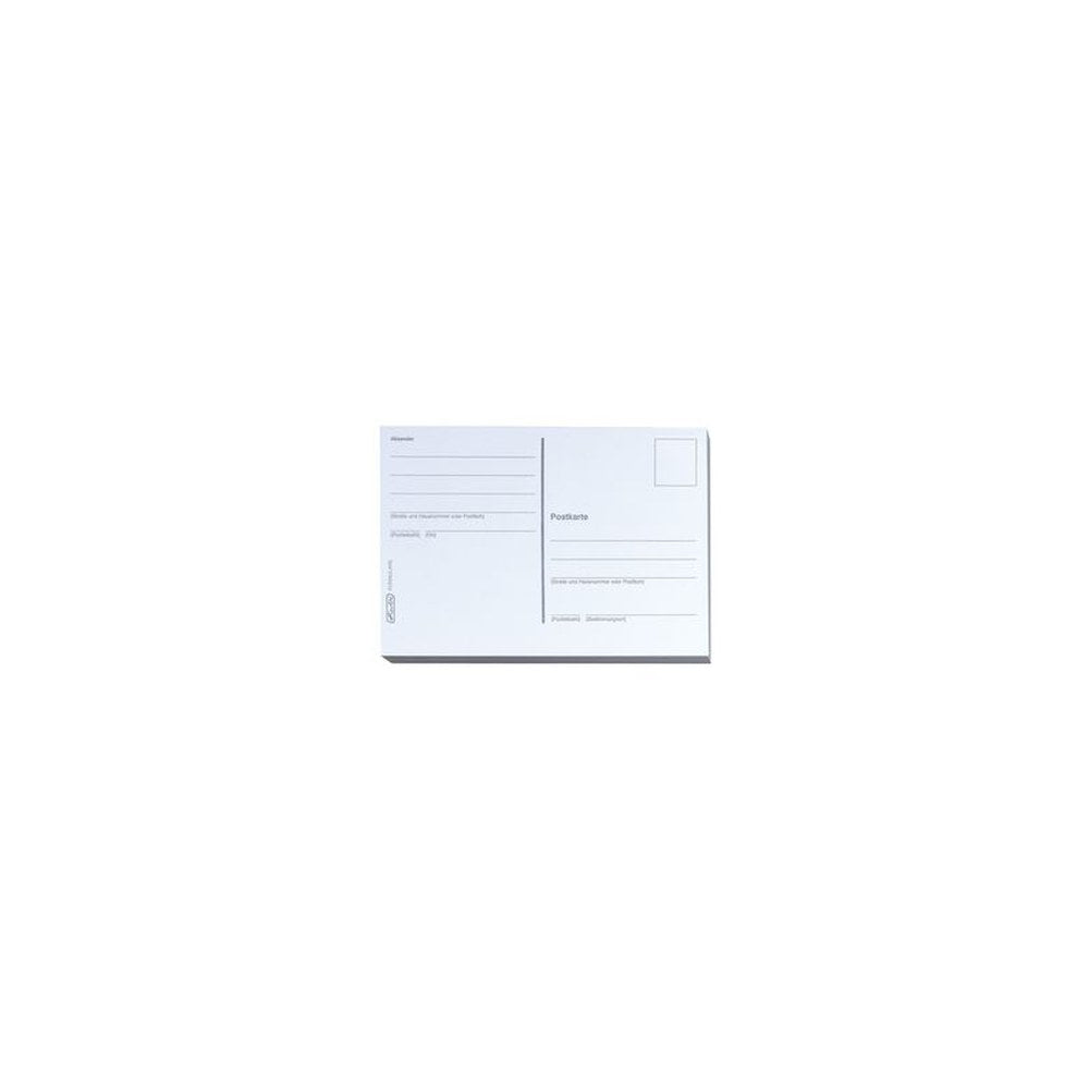 herlitz Postkarten, DIN A6, 170 g/qm, weiß