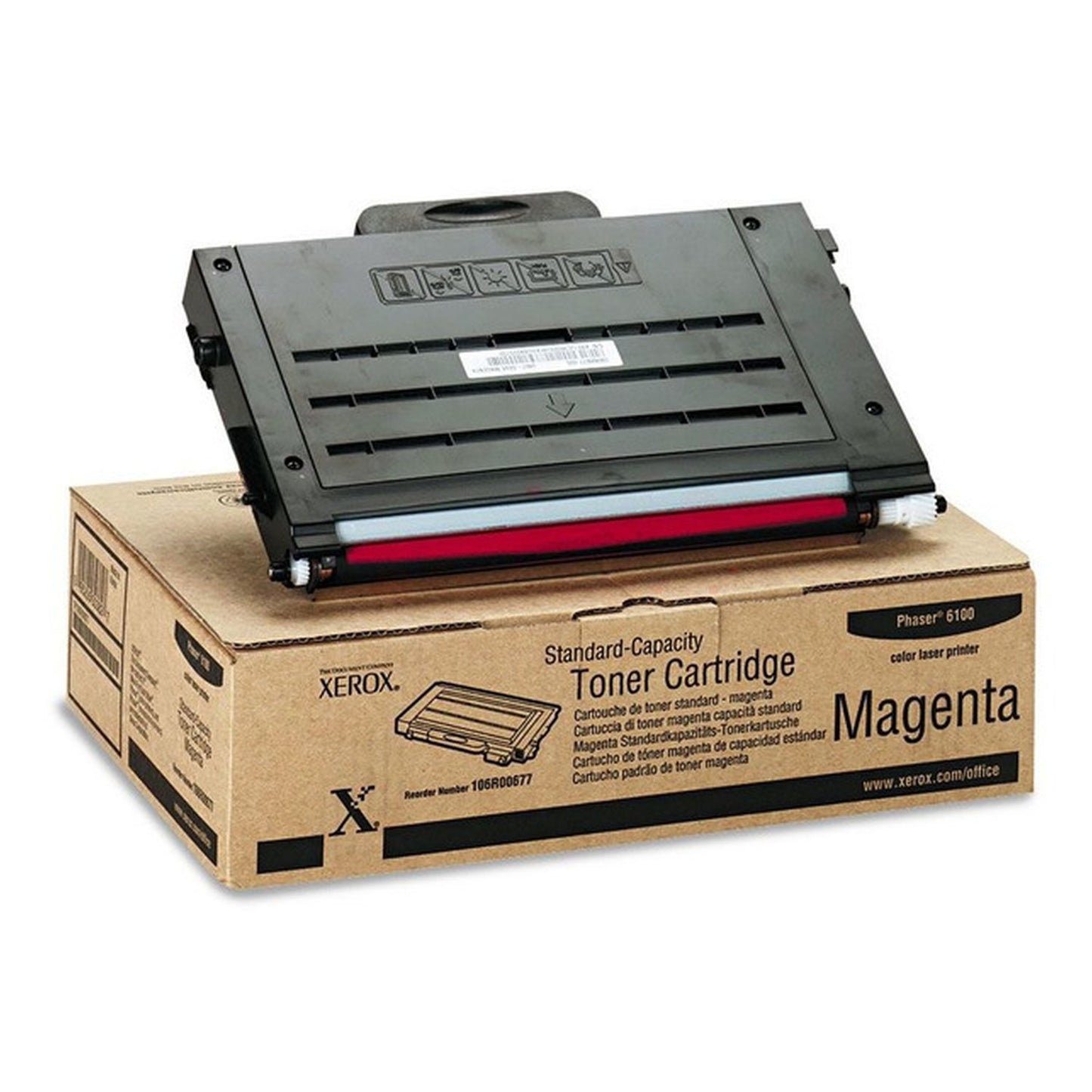 Toner d'origine Xerox 106R00677 - magenta