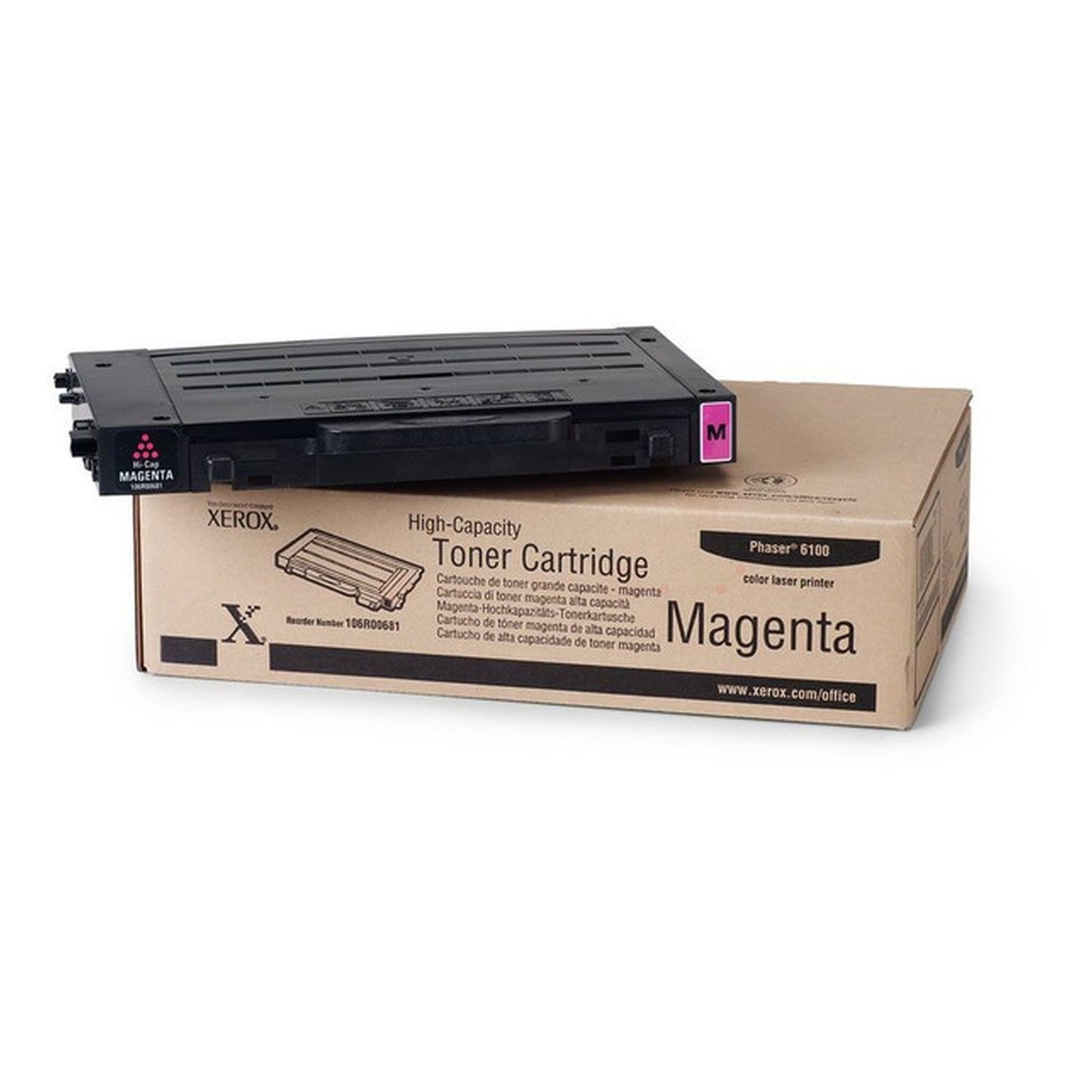 Toner d'origine Xerox 106R00681 - magenta