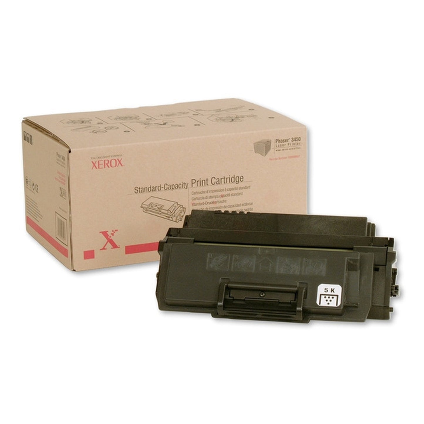 Toner d'origine Xerox 106R00687 - noir