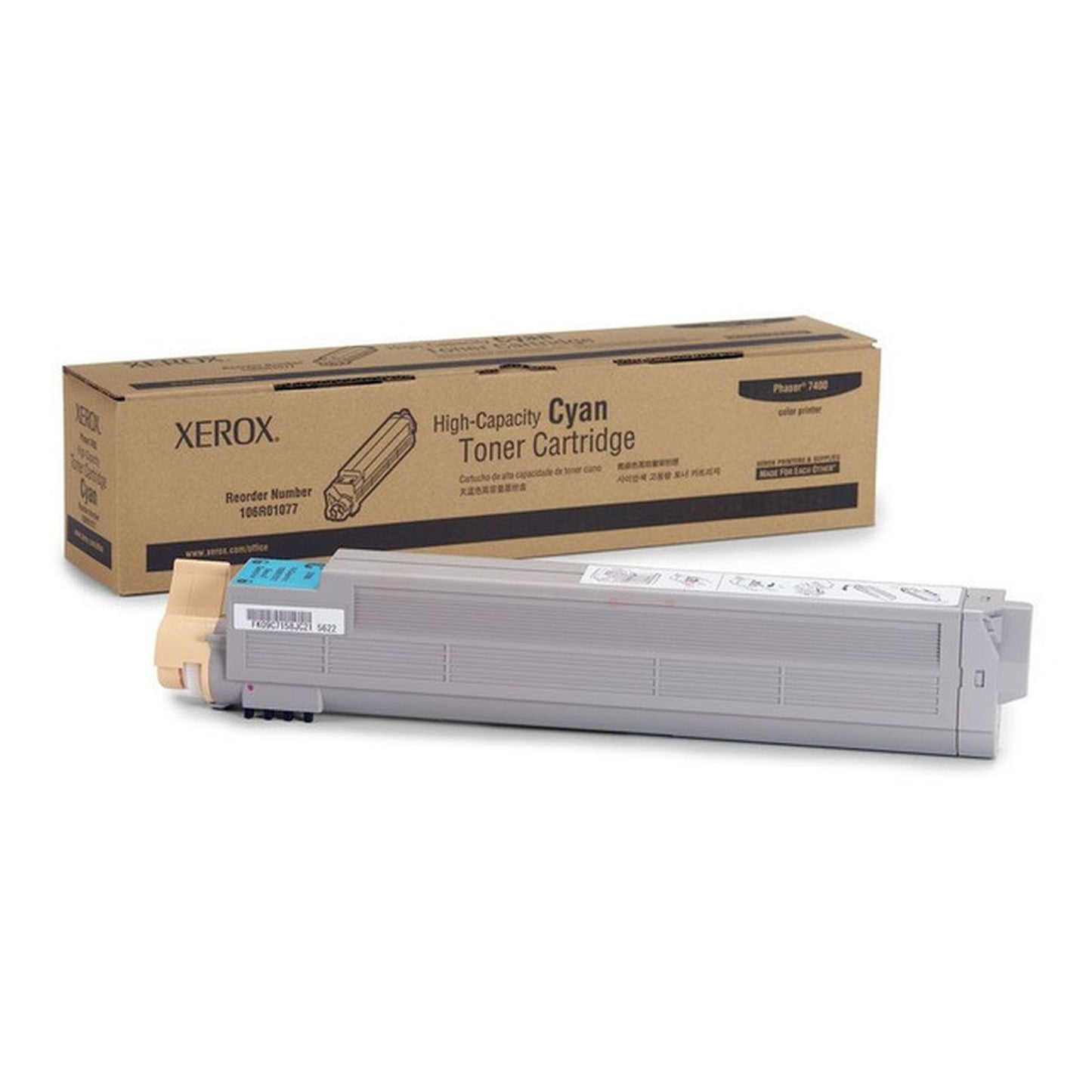 Toner d'origine Xerox 106R01077 - cyan