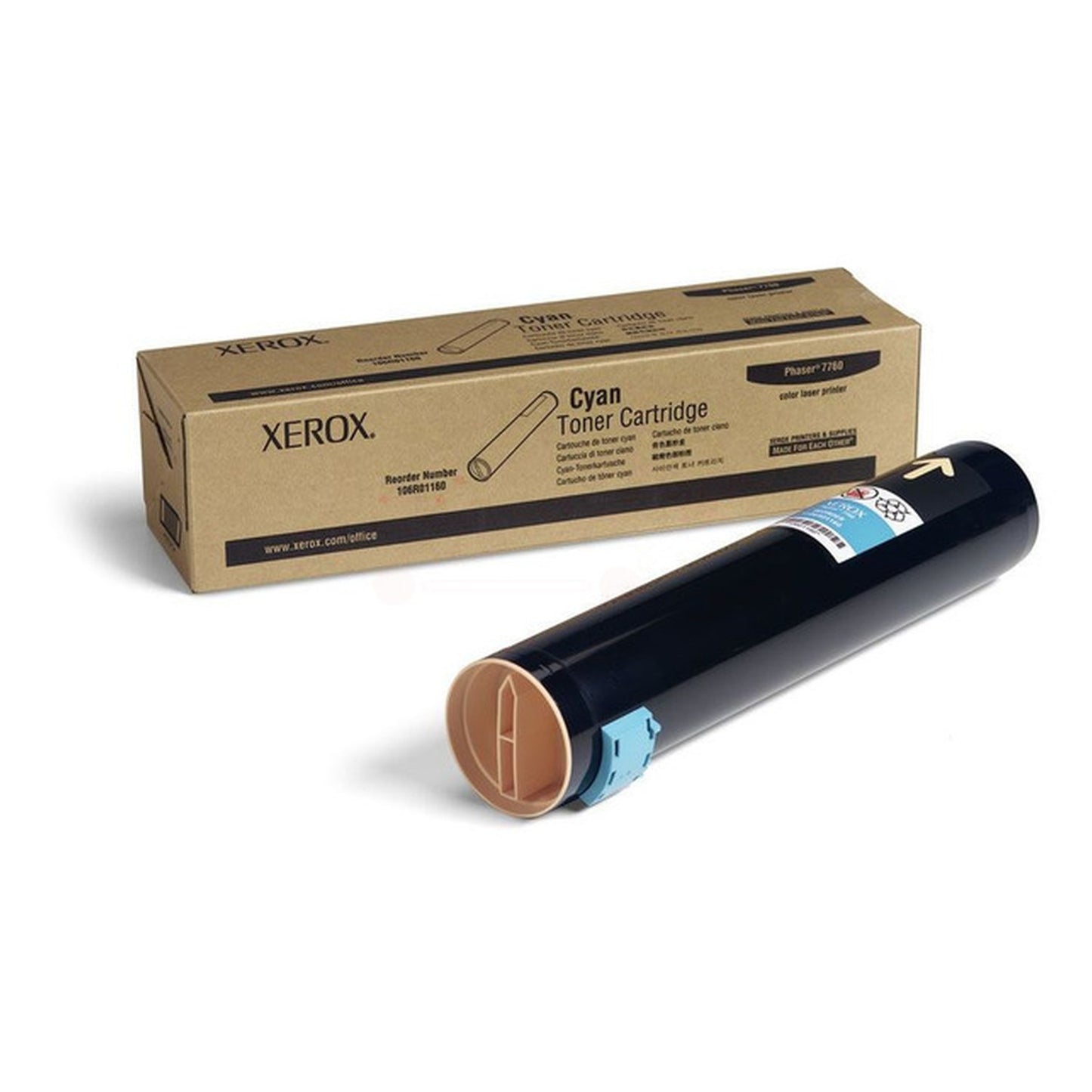 Toner d'origine Xerox 106R01160 - cyan