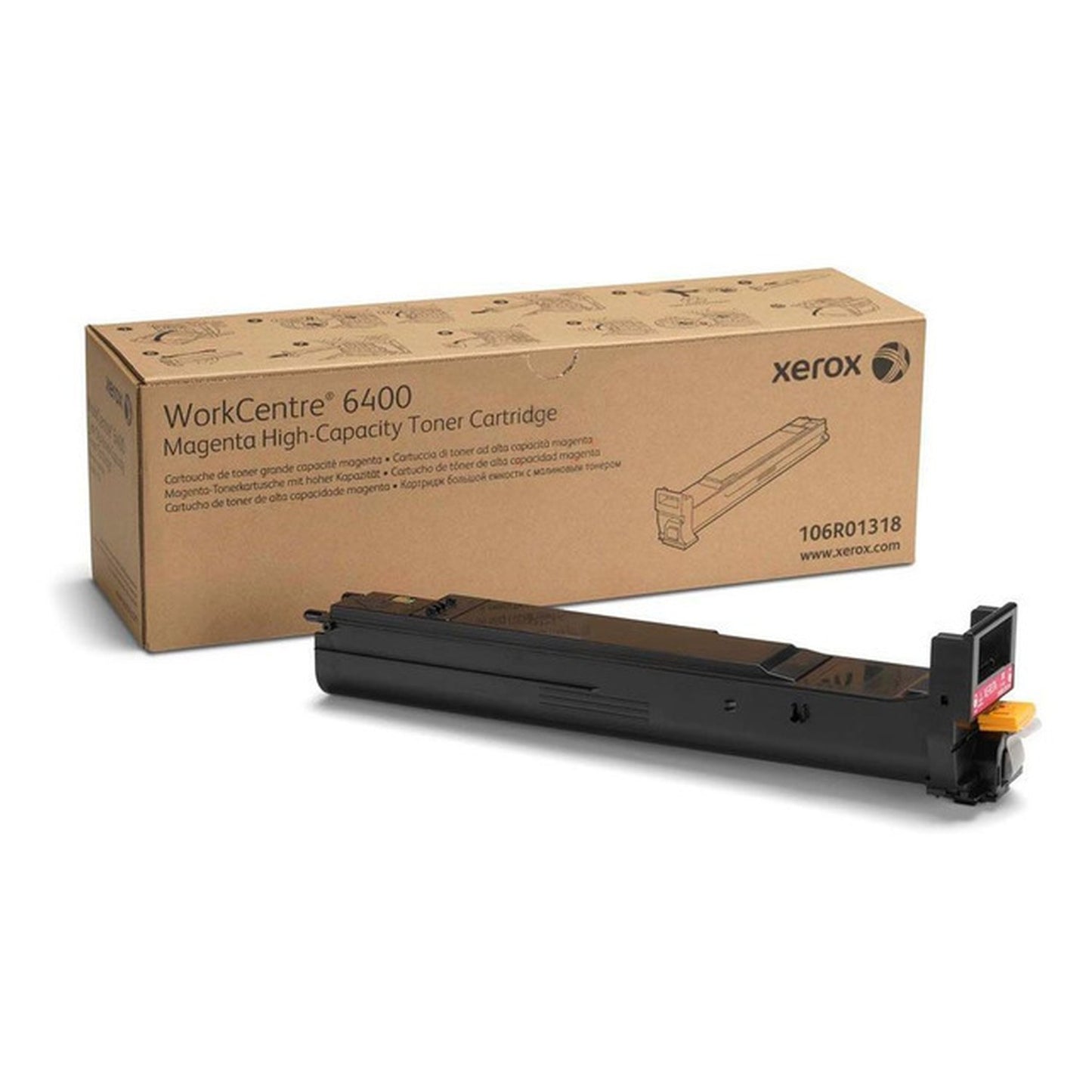 Toner d'origine Xerox 106R01318 - magenta