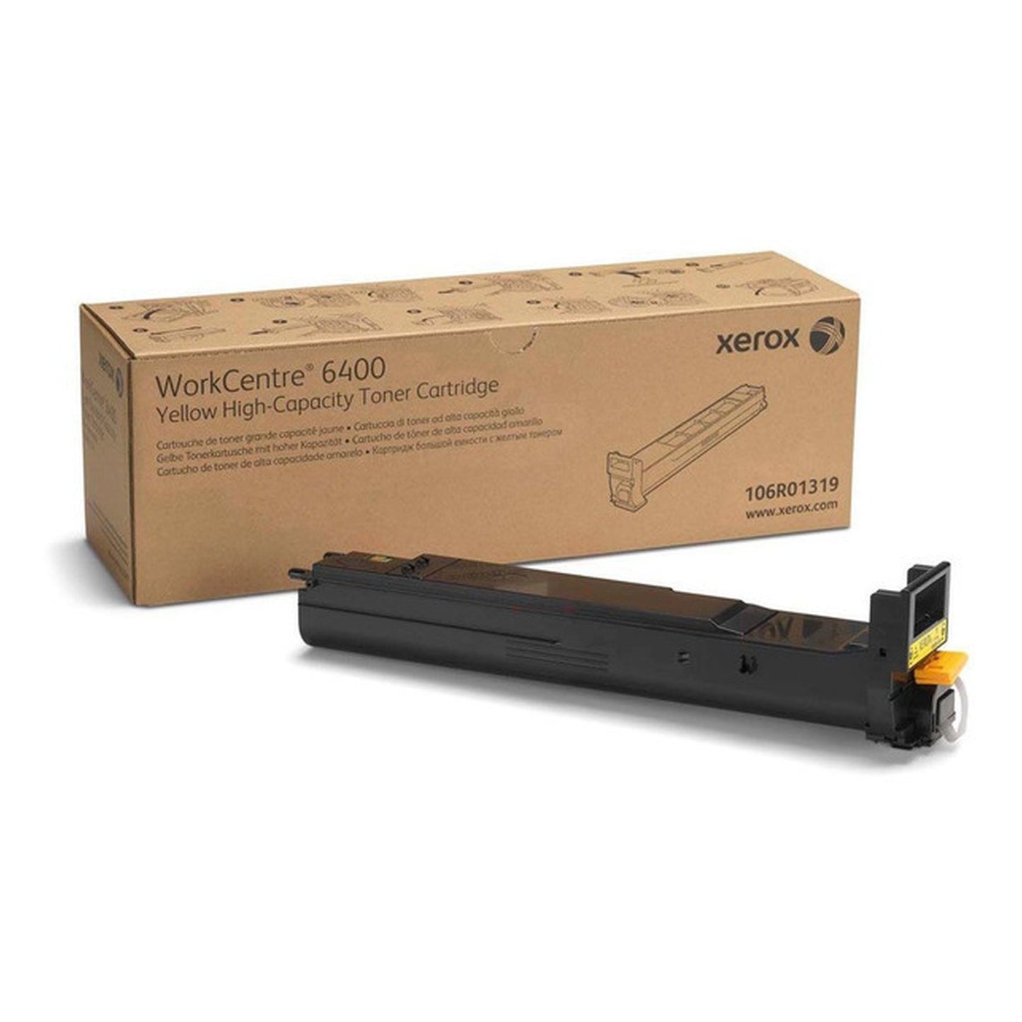 Toner d'origine Xerox 106R01319 - jaune