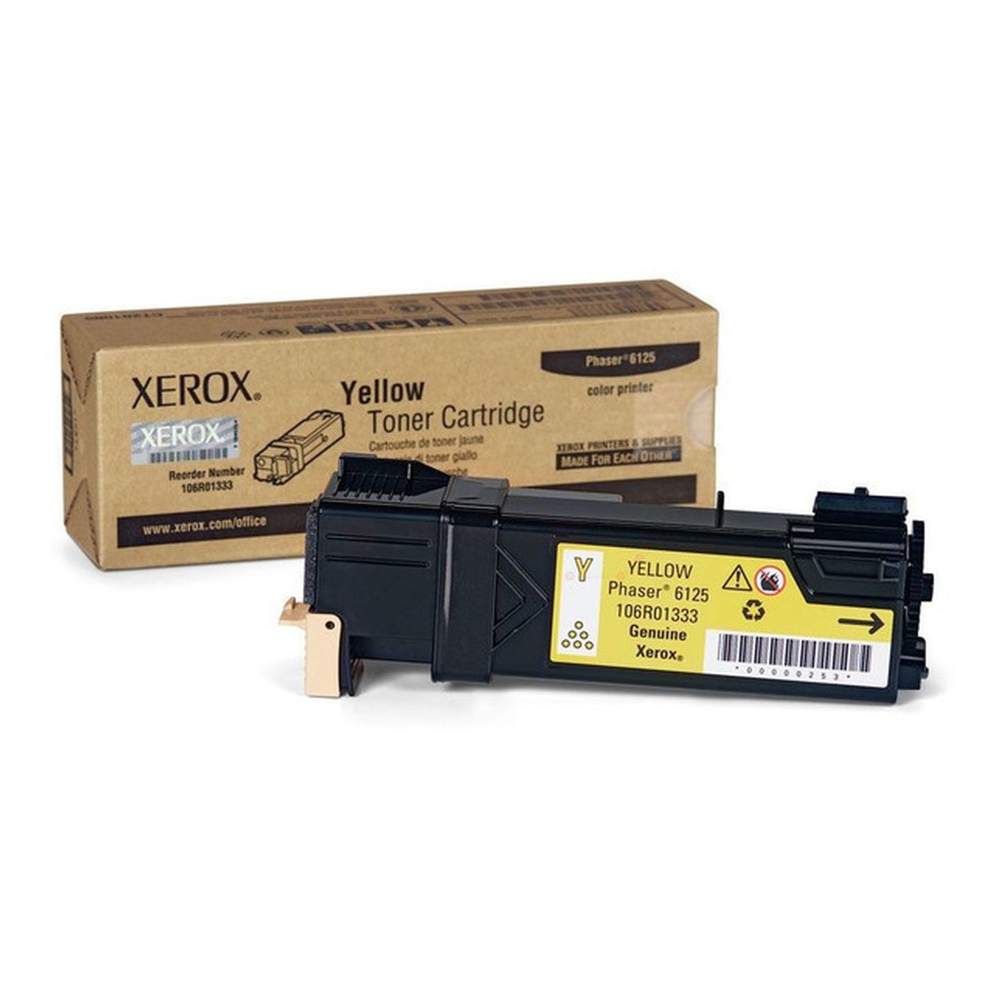 Toner d'origine Xerox 106R01333 - jaune