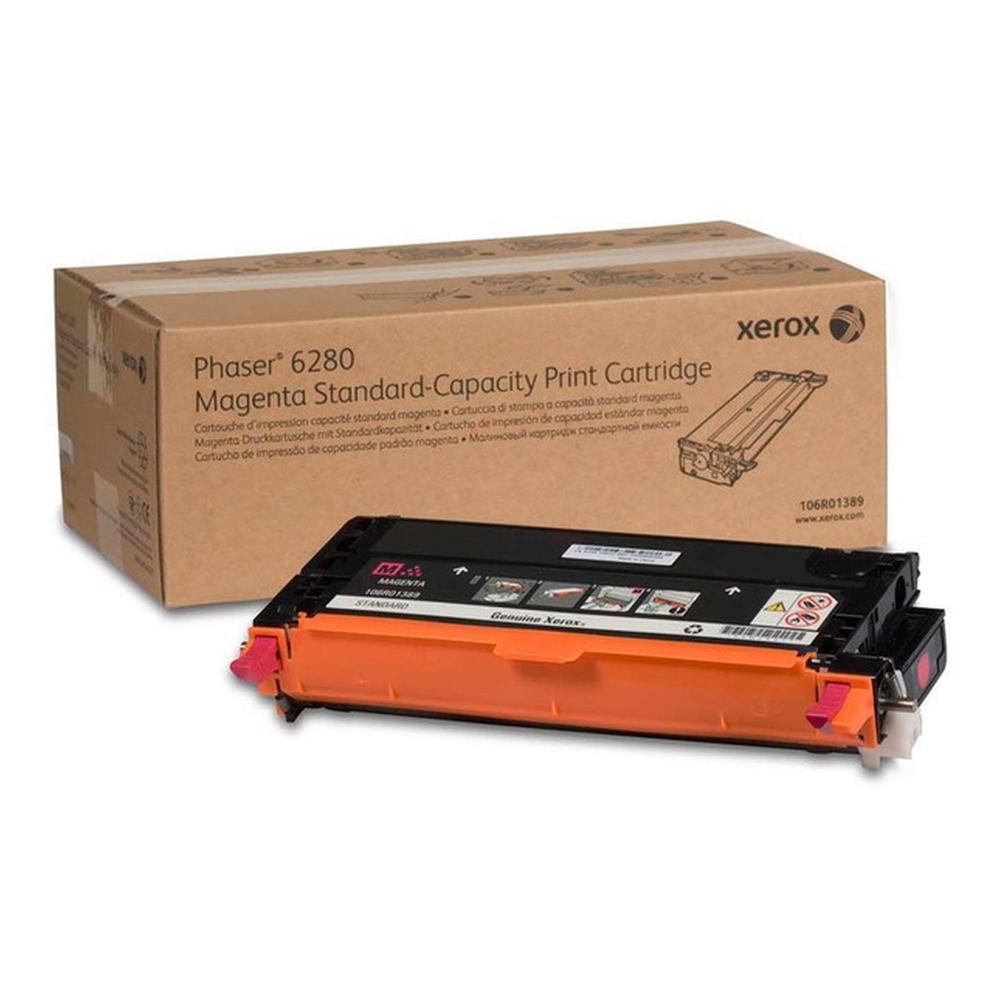 Toner d'origine Xerox 106R01389 - magenta