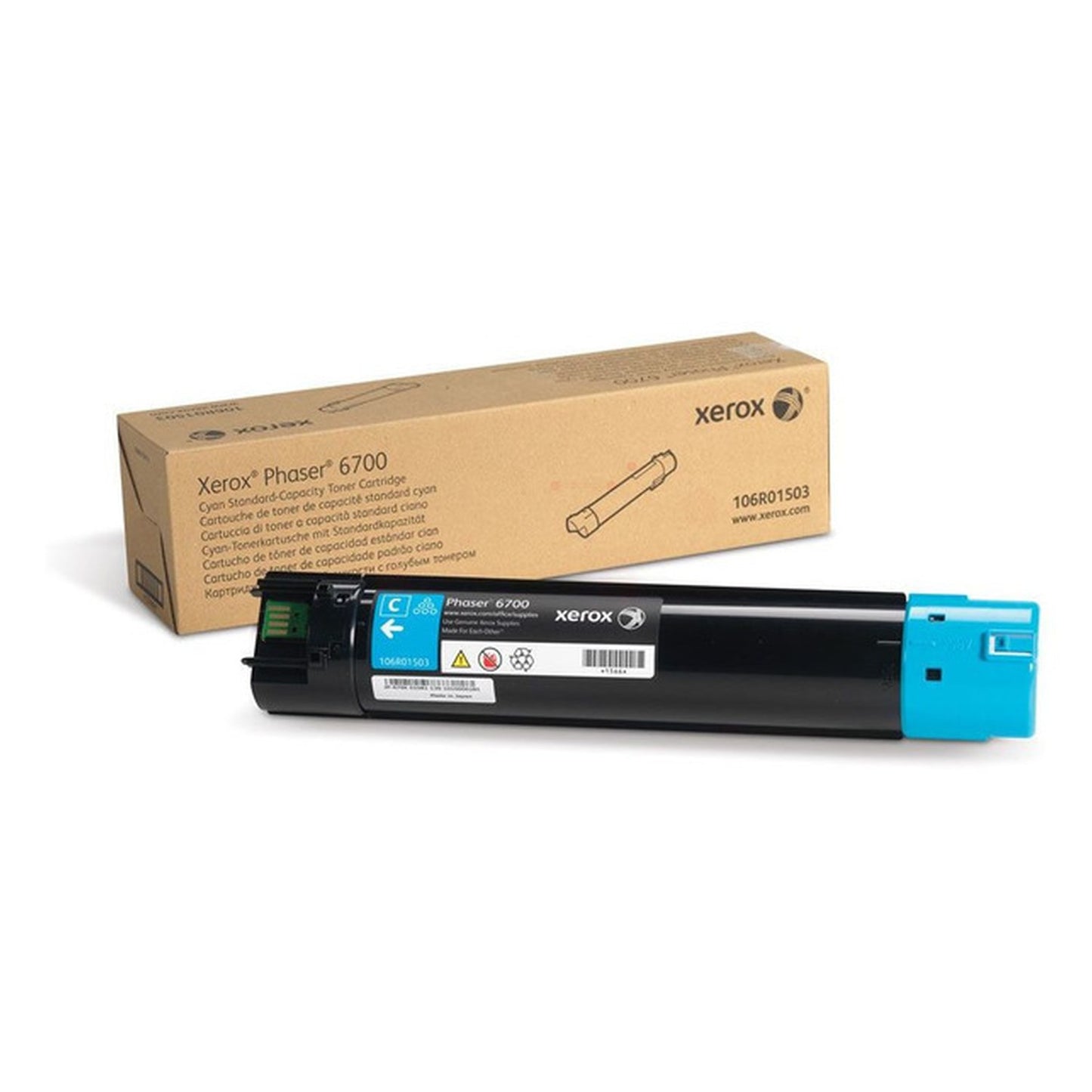 Toner d'origine Xerox 106R01503 - cyan
